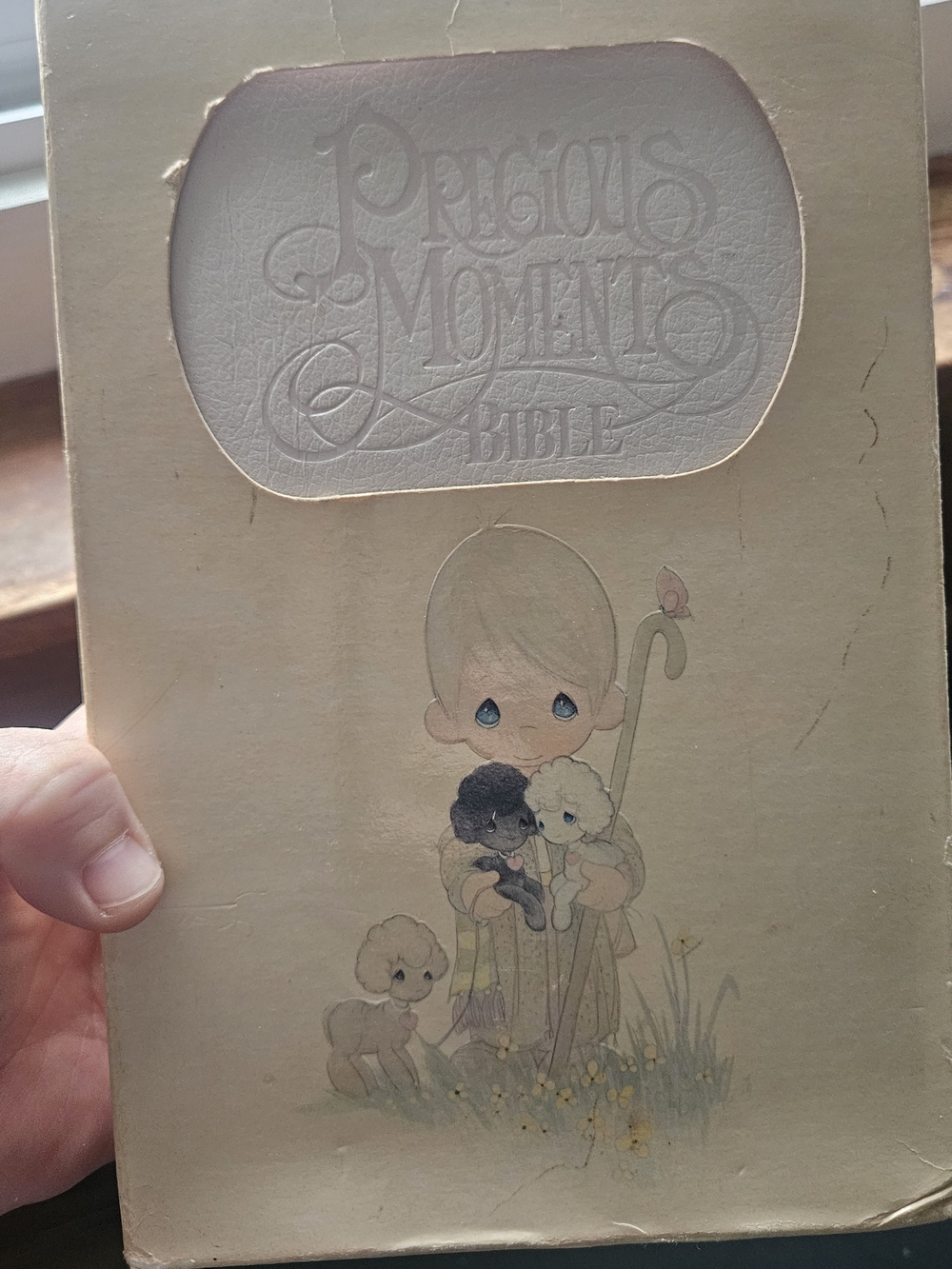 Vintage 1985 Precious Moments Bible NKJV Keepsake Edition Violet Mist Nelson 271